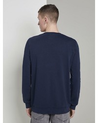 dunkelblaues Sweatshirt von Tom Tailor Denim