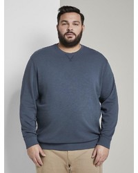 dunkelblaues Sweatshirt von TOM TAILOR Men Plus