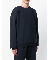 dunkelblaues Sweatshirt von Paura