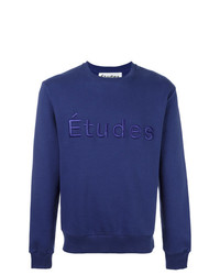 dunkelblaues Sweatshirt von Études