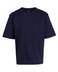 dunkelblaues T-Shirt mit einem Rundhalsausschnitt von 3.1 Phillip Lim