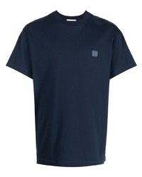 dunkelblaues T-Shirt mit einem Rundhalsausschnitt von Ambush