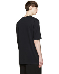 dunkelblaues T-Shirt mit einem Rundhalsausschnitt von 3.1 Phillip Lim