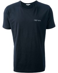 dunkelblaues T-Shirt mit einem Rundhalsausschnitt von Carven