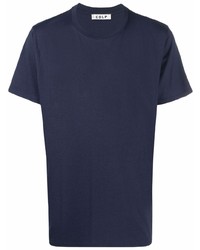 dunkelblaues T-Shirt mit einem Rundhalsausschnitt von CDLP
