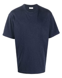 dunkelblaues T-Shirt mit einem Rundhalsausschnitt von Closed