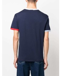 dunkelblaues T-Shirt mit einem Rundhalsausschnitt von Polo Ralph Lauren