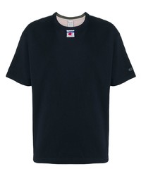 dunkelblaues T-Shirt mit einem Rundhalsausschnitt von Craig Green
