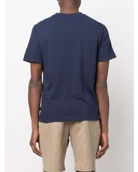 dunkelblaues T-Shirt mit einem Rundhalsausschnitt von Seventy