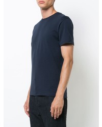 dunkelblaues T-Shirt mit einem Rundhalsausschnitt von Pya