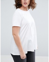 dunkelblaues T-Shirt mit einem Rundhalsausschnitt von Asos