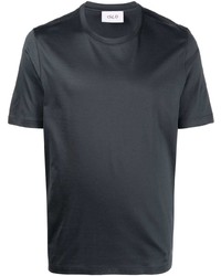 dunkelblaues T-Shirt mit einem Rundhalsausschnitt von D4.0