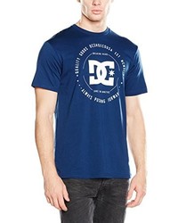 dunkelblaues T-Shirt mit einem Rundhalsausschnitt von DC Shoes