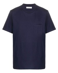 dunkelblaues T-Shirt mit einem Rundhalsausschnitt von Department 5