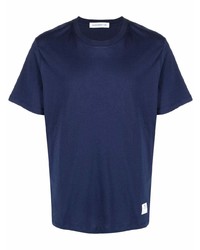 dunkelblaues T-Shirt mit einem Rundhalsausschnitt von Department 5