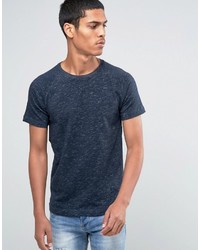dunkelblaues T-Shirt mit einem Rundhalsausschnitt von Esprit