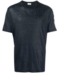 dunkelblaues T-Shirt mit einem Rundhalsausschnitt von Etro