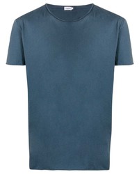 dunkelblaues T-Shirt mit einem Rundhalsausschnitt von Filippa K