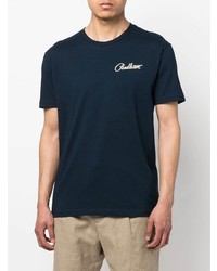 dunkelblaues T-Shirt mit einem Rundhalsausschnitt von Pendleton