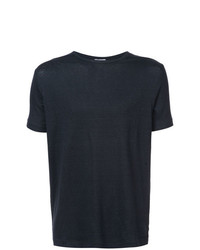 dunkelblaues T-Shirt mit einem Rundhalsausschnitt von Homecore
