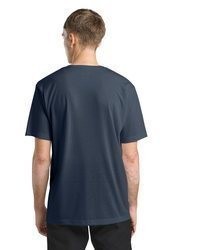 dunkelblaues T-Shirt mit einem Rundhalsausschnitt von Jack Wolfskin