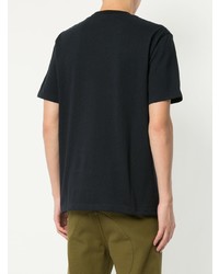 dunkelblaues T-Shirt mit einem Rundhalsausschnitt von Norse Projects