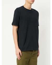 dunkelblaues T-Shirt mit einem Rundhalsausschnitt von Norse Projects