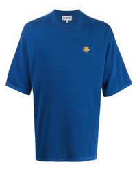 dunkelblaues T-Shirt mit einem Rundhalsausschnitt von Kenzo