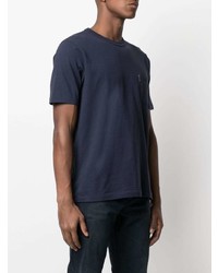 dunkelblaues T-Shirt mit einem Rundhalsausschnitt von Sebago