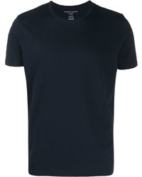 dunkelblaues T-Shirt mit einem Rundhalsausschnitt von Majestic Filatures