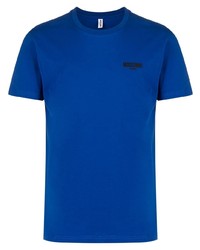 dunkelblaues T-Shirt mit einem Rundhalsausschnitt von Moschino
