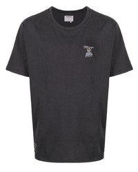 dunkelblaues T-Shirt mit einem Rundhalsausschnitt von Musium Div.