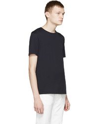 dunkelblaues T-Shirt mit einem Rundhalsausschnitt von Acne Studios