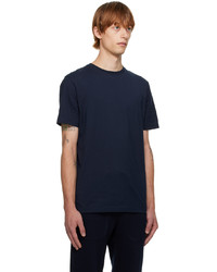 dunkelblaues T-Shirt mit einem Rundhalsausschnitt von Norse Projects