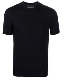 dunkelblaues T-Shirt mit einem Rundhalsausschnitt von Neil Barrett