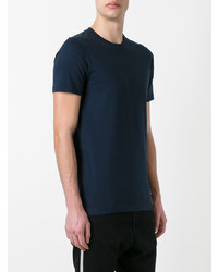 dunkelblaues T-Shirt mit einem Rundhalsausschnitt von Norse Projects