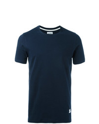 dunkelblaues T-Shirt mit einem Rundhalsausschnitt von Norse Projects