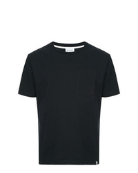 dunkelblaues T-Shirt mit einem Rundhalsausschnitt von Norse Projects