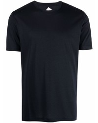 dunkelblaues T-Shirt mit einem Rundhalsausschnitt von Pal Zileri
