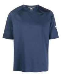 dunkelblaues T-Shirt mit einem Rundhalsausschnitt von Rossignol