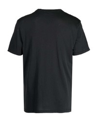 dunkelblaues T-Shirt mit einem Rundhalsausschnitt von 7 For All Mankind
