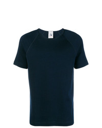 dunkelblaues T-Shirt mit einem Rundhalsausschnitt von S.N.S. Herning