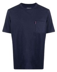 dunkelblaues T-Shirt mit einem Rundhalsausschnitt von Sebago