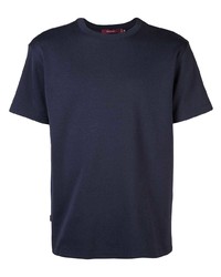 dunkelblaues T-Shirt mit einem Rundhalsausschnitt von Sies Marjan