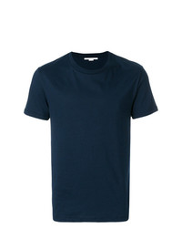 dunkelblaues T-Shirt mit einem Rundhalsausschnitt von Stella McCartney