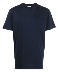 dunkelblaues T-Shirt mit einem Rundhalsausschnitt von Tagliatore