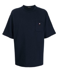 dunkelblaues T-Shirt mit einem Rundhalsausschnitt von UNDERCOVE