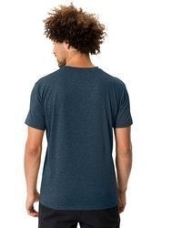dunkelblaues T-Shirt mit einem Rundhalsausschnitt von VAUDE