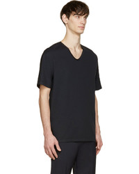 dunkelblaues T-shirt von 3.1 Phillip Lim