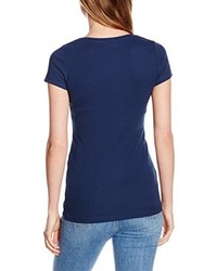 dunkelblaues T-shirt von Blaumax